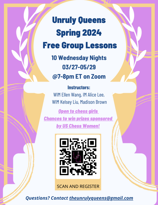 Unruly Queens Spring 2024 Free Group Lesson